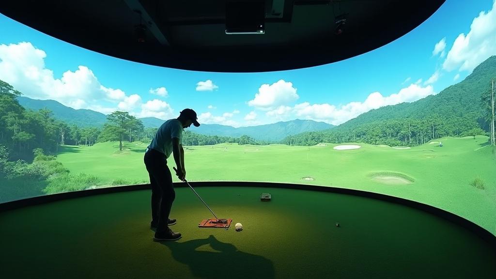 브라보 스크린 골프의 매력적인 세상으로 빠져보세요