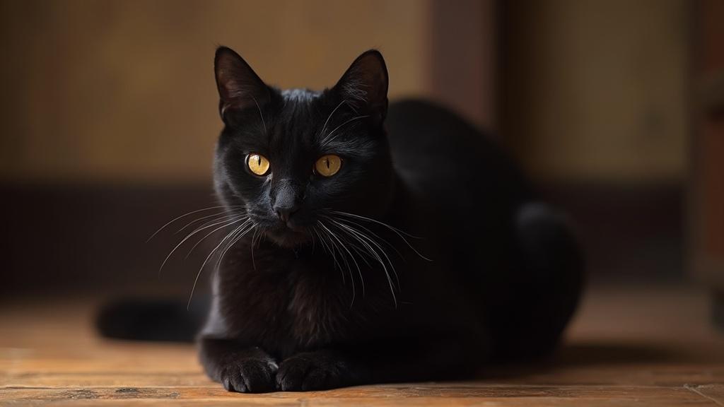 검은 고양이 품종 5가지의 매력적인 발견