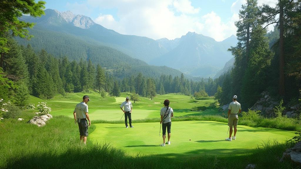 5가지 매력적인 야외 스크린골프 체험의 즐거움