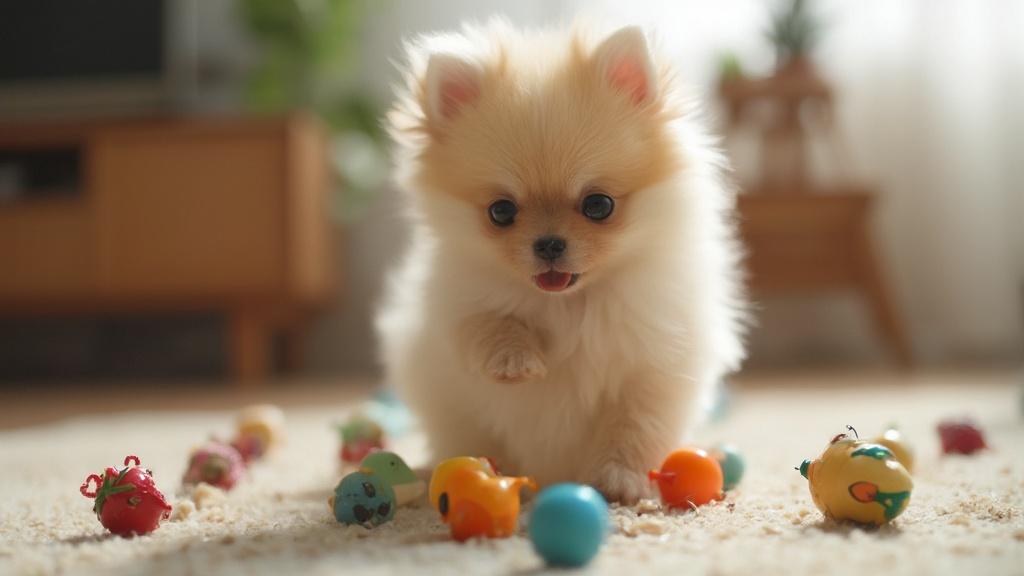5가지 새끼 포메라니안의 호기심 많은 성격과 특징