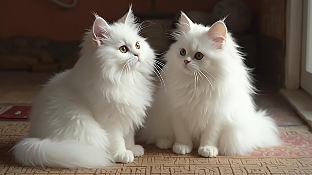 흰색 고양이의 매혹적인 유전적 비밀 5가지 공개