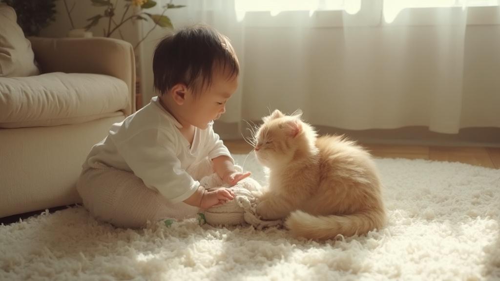 5가지 고양이 아기와의 행복한 생활 비결 공개