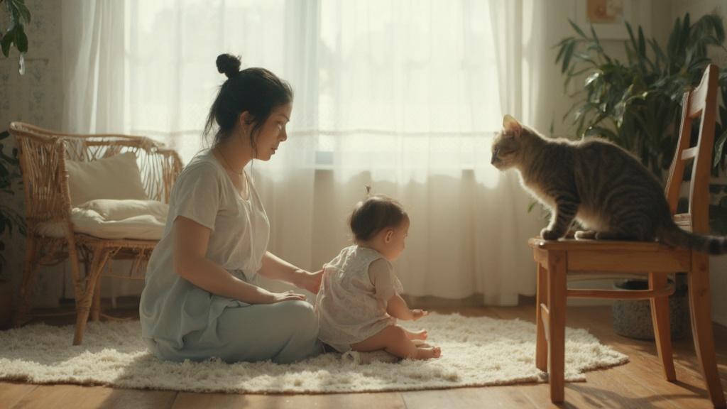 5가지 고양이 아기와의 행복한 생활 비결 공개