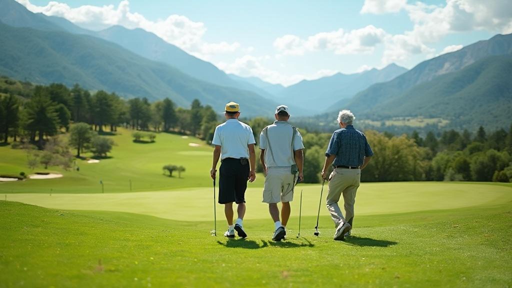 알펜시아700의 세계 명문 골프장 체험 방법