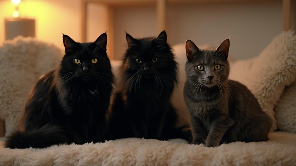 검정고양이의 5가지 신비로운 매력과 상징 탐구하세요