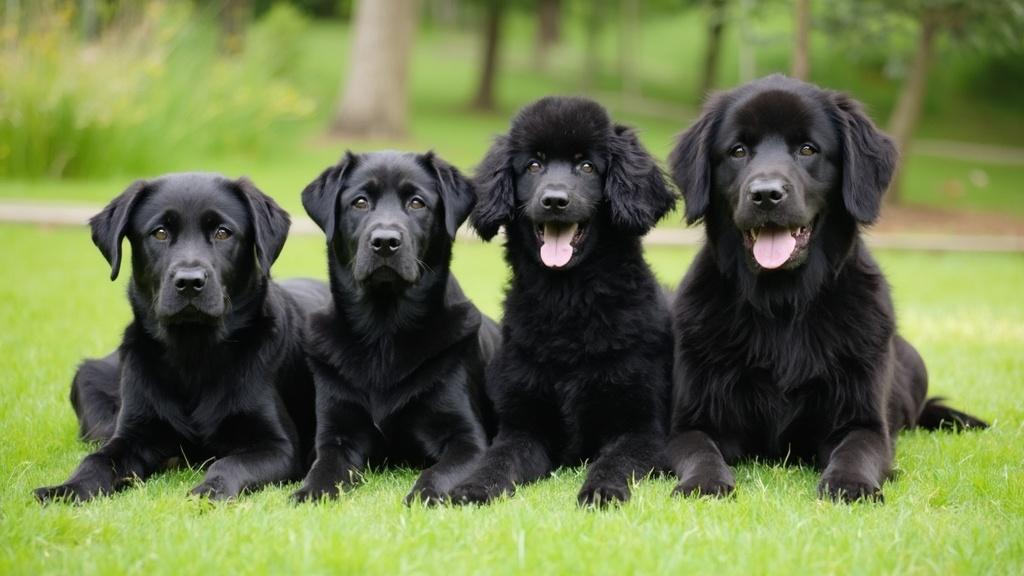 10가지 까만 강아지의 매력과 특징 탐구하기