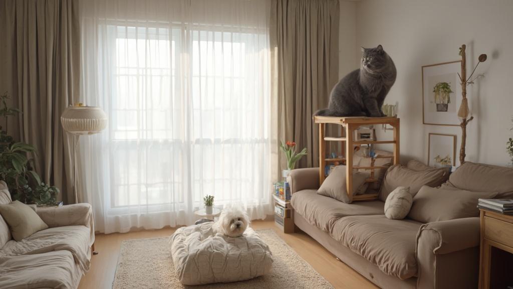 고양이 강아지의 천사 같은 매력을 탐구하다