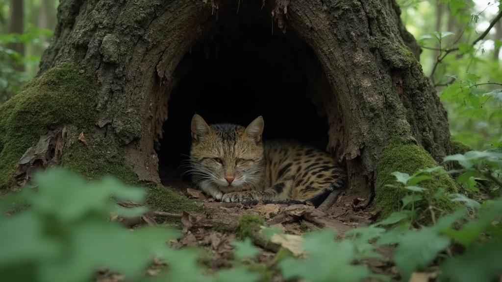 점박이 고양이의 매력적인 특징과 독특한 생김새 탐구