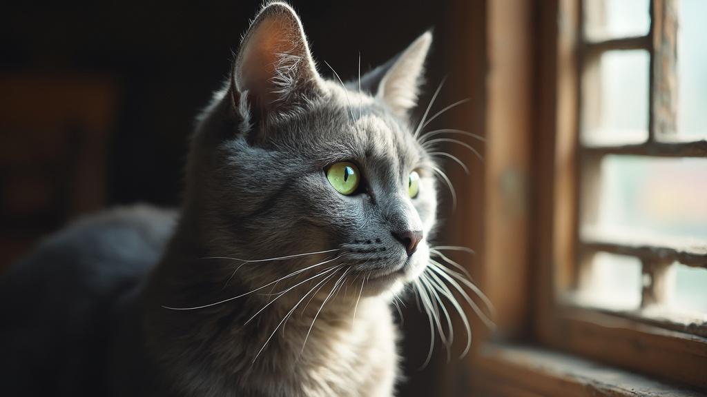 회색 고양이의 매혹적인 특징과 성격 탐구