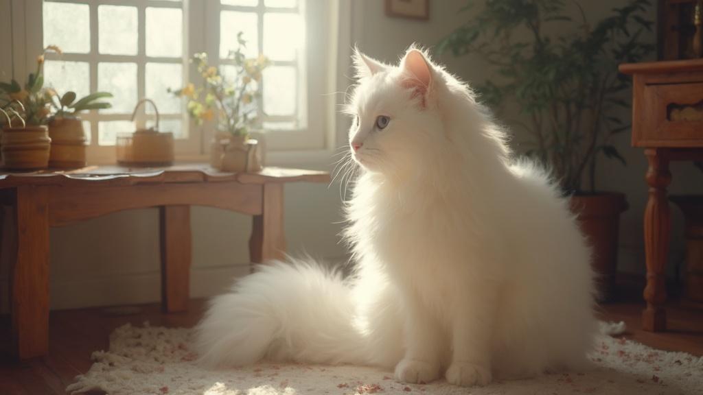 하얀색 고양이의 희귀한 매력과 유전자 탐험