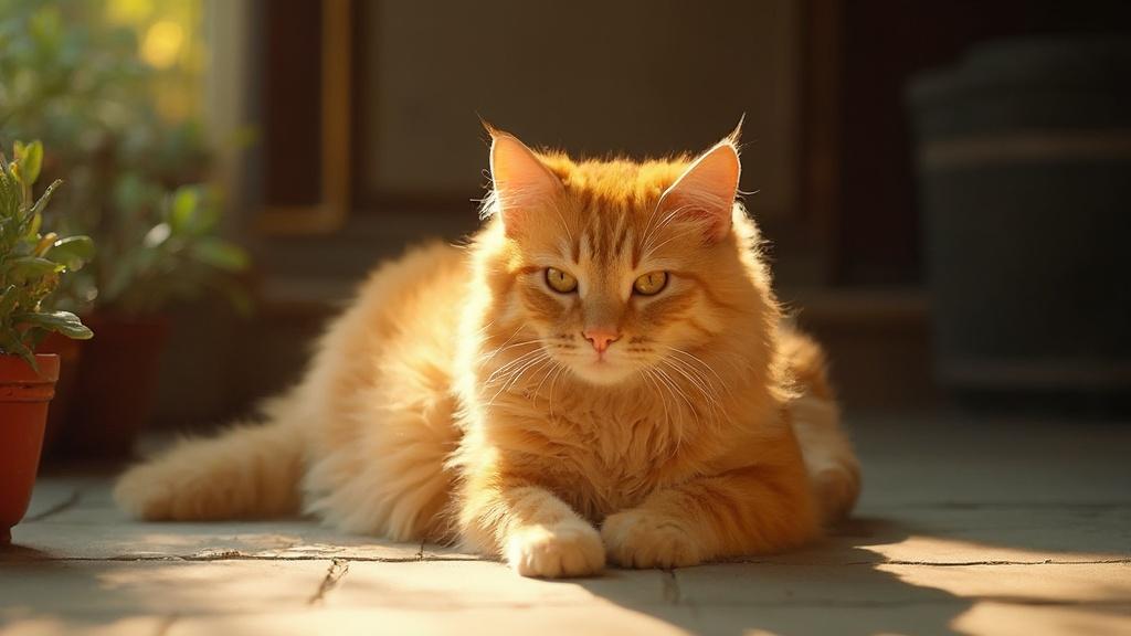 5가지 치즈 태비 고양이의 사랑스러운 매력