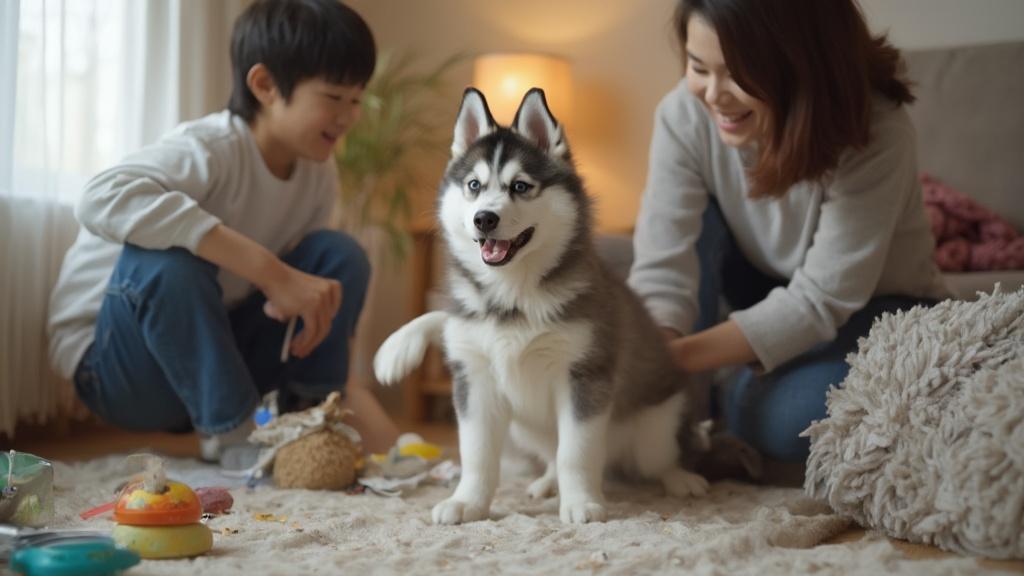 5가지 이유 시베리안 허스키 새끼가 매력적인 선택인 이유