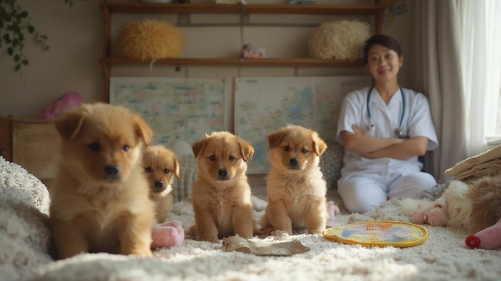 새끼 강아지의 행복한 성장 비결 7가지 방법