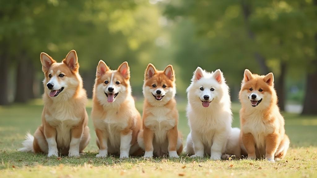 5가지 인기 중형 강아지 종류와 반려의 매력