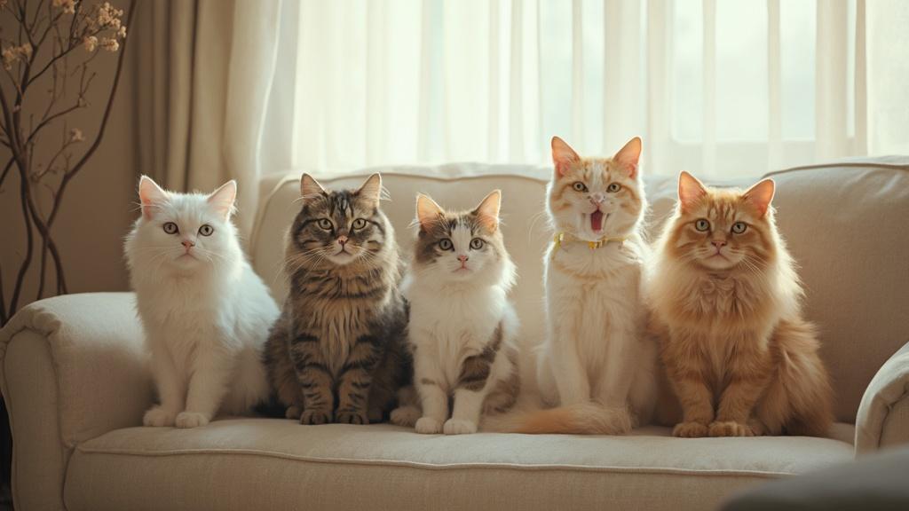 5가지 순한 고양이와 사랑에 빠질 이유