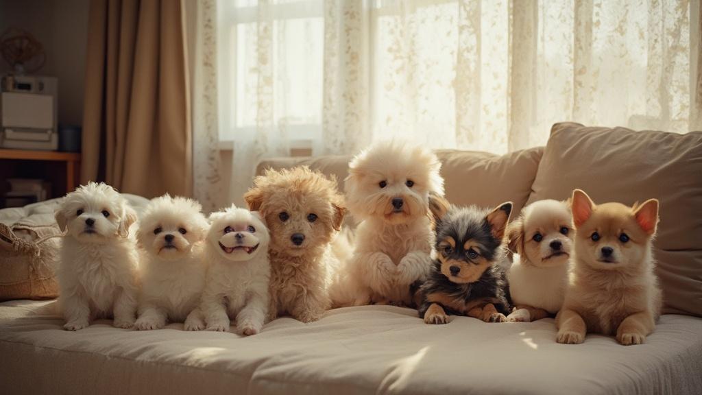 8가지 귀여운 강아지 종류와 매력적인 외모 특징