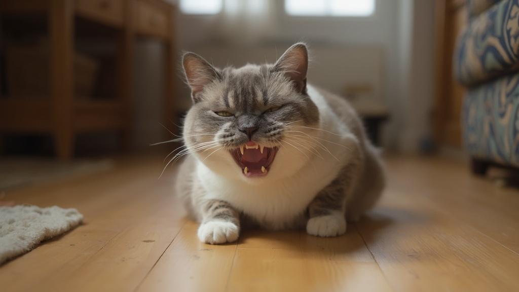 고양이 헤어볼의 놀라운 원인과 예방법 알아보기