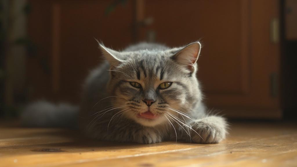 고양이 헤어볼의 놀라운 원인과 예방법 알아보기