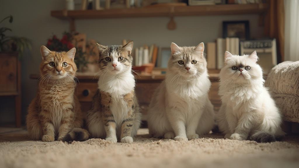 귀여운 고양이 종류 TOP 5, 매력 넘치는 친구들