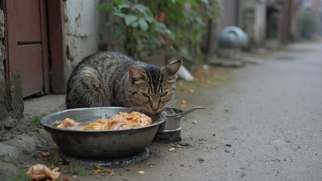 길고양이 좋아하는 음식의 놀라운 비밀 5가지 밝혀보기