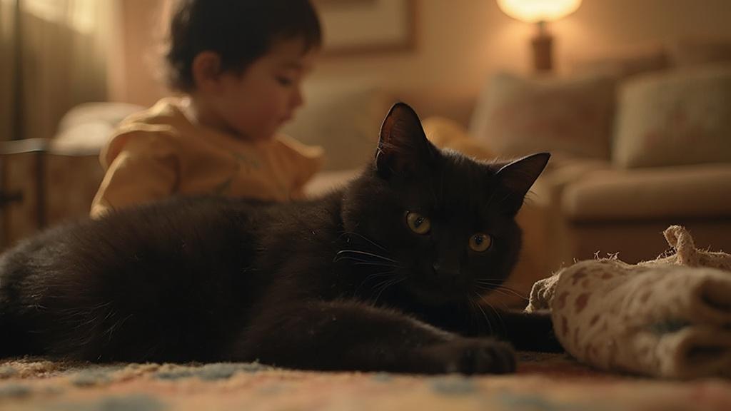 봄베이 고양이의 매력적인 세계 5가지 이유