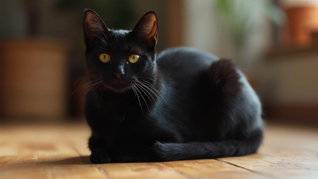 봄베이 고양이의 매력적인 세계 5가지 이유