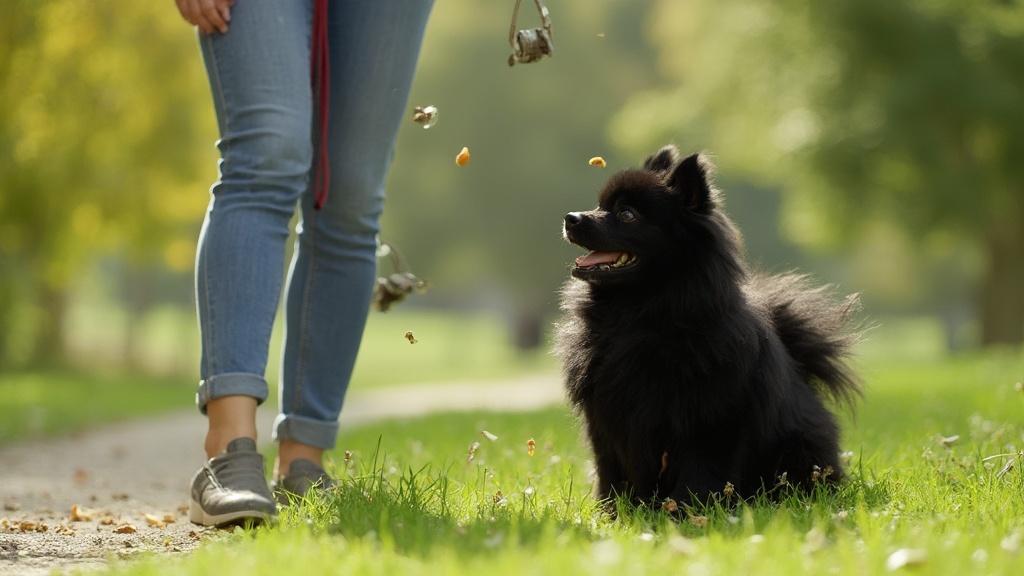 블랙포메라니안의 귀여운 매력과 풍성한 털 관리 팁