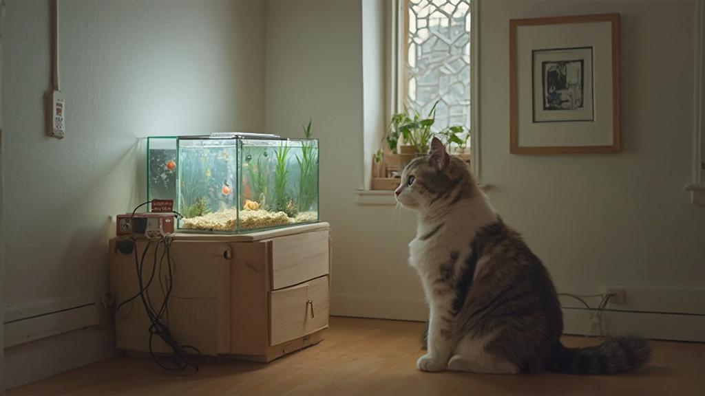 고양이 어항과의 환상적인 공존: 안전과 트렌드를 넘어서