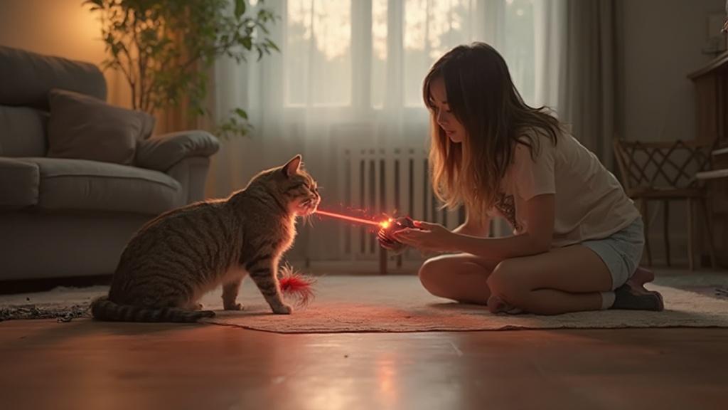 5가지 이유로 고양이 레이저 장난감을 사랑하는 법