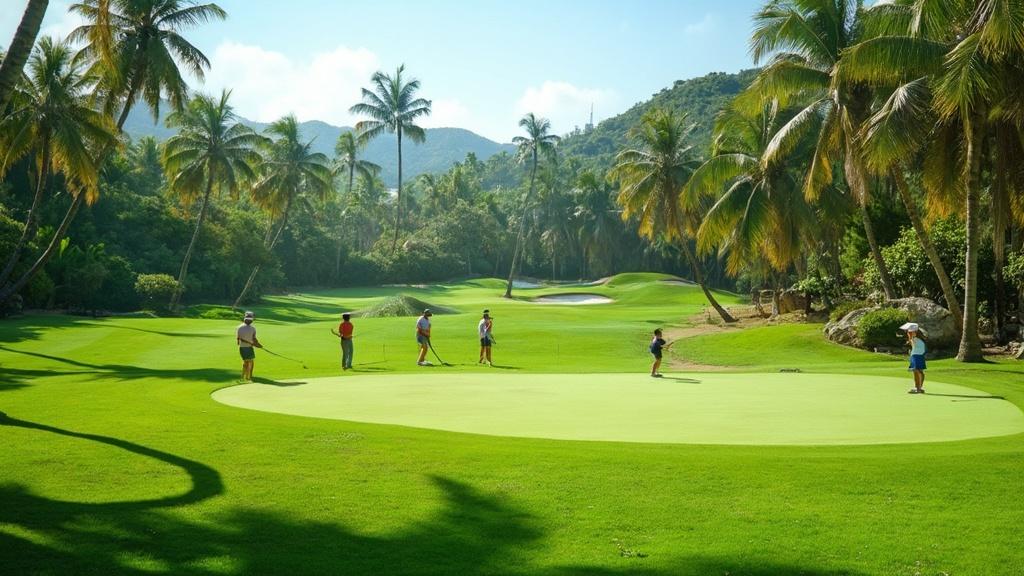 클락골프의 매력적인 골프장 5곳 탐험하기