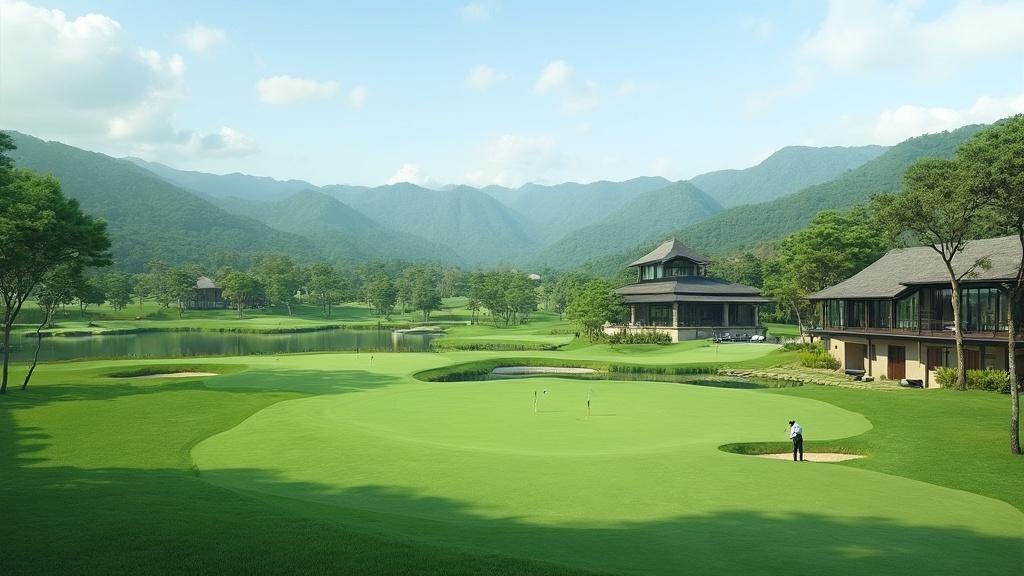 클락골프의 매력적인 골프장 5곳 탐험하기