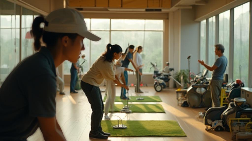 골프 클래스에서 얻는 놀라운 기술 향상의 비밀