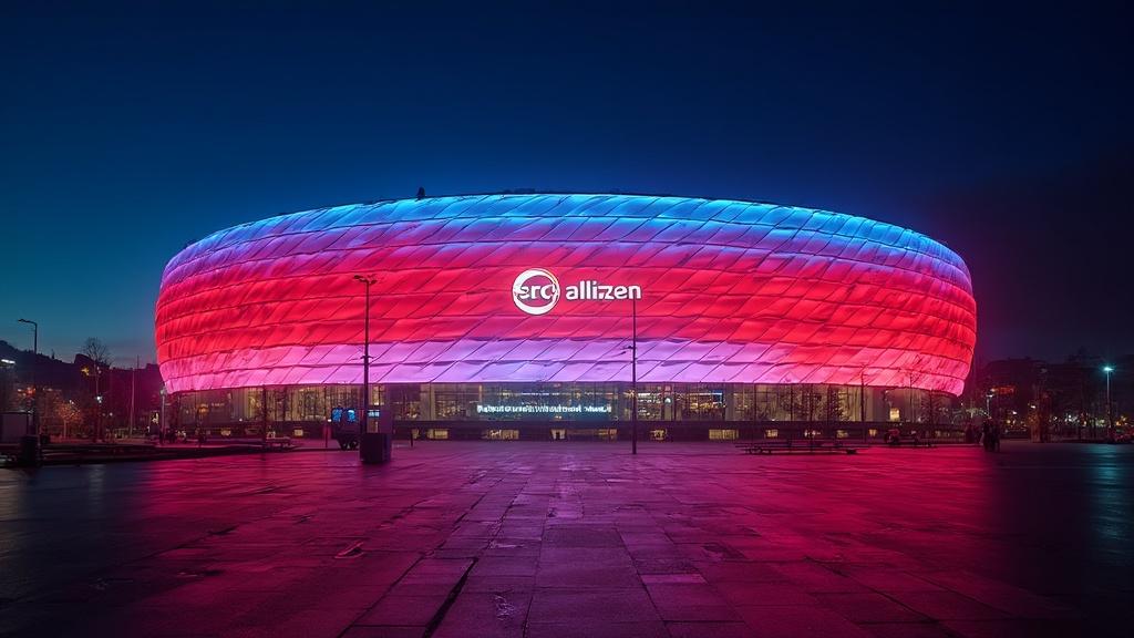 알리안츠 아레나의 건축적 걸작과 기술적 혁신 탐험